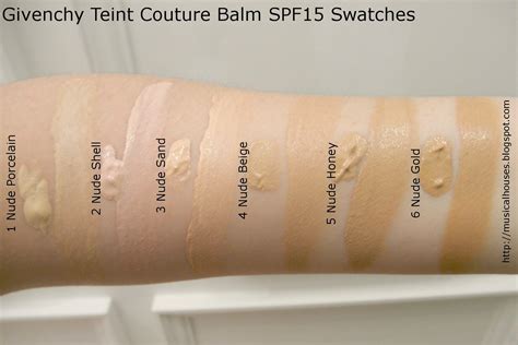 givenchy teint couture blurring foundation balm swatches|givenchy teint couture foundation review.